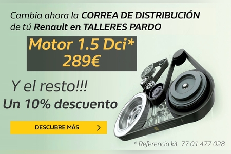 10% de descuento en tu correa de distribución